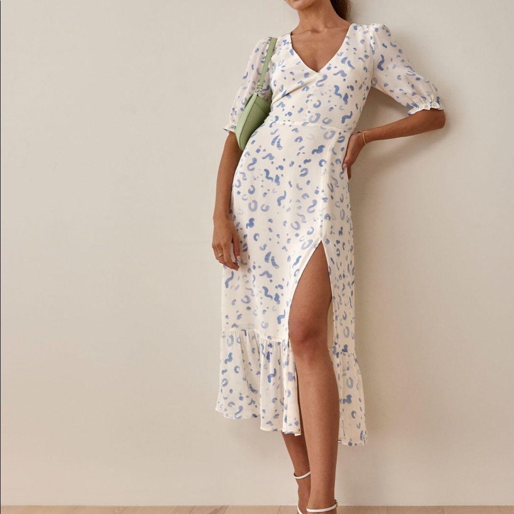 Nantes Dress in Marc | Reformation | 0